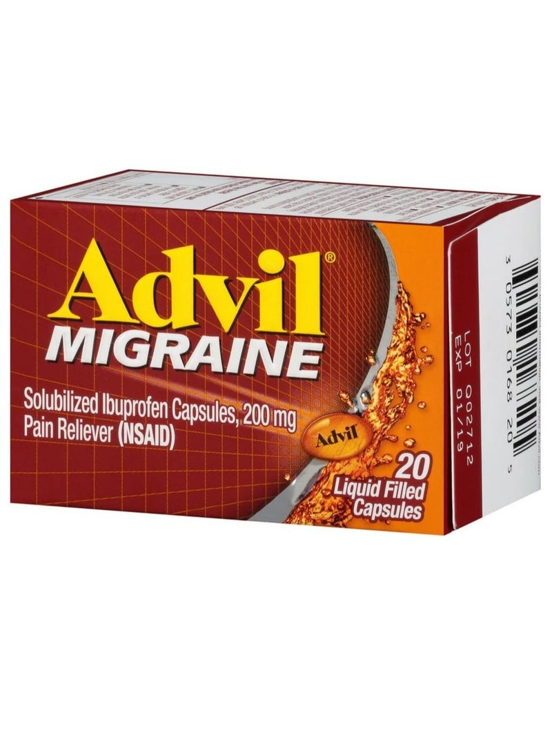 Advil جل ليكوي للصداع النصفي 20 مل - Image 1