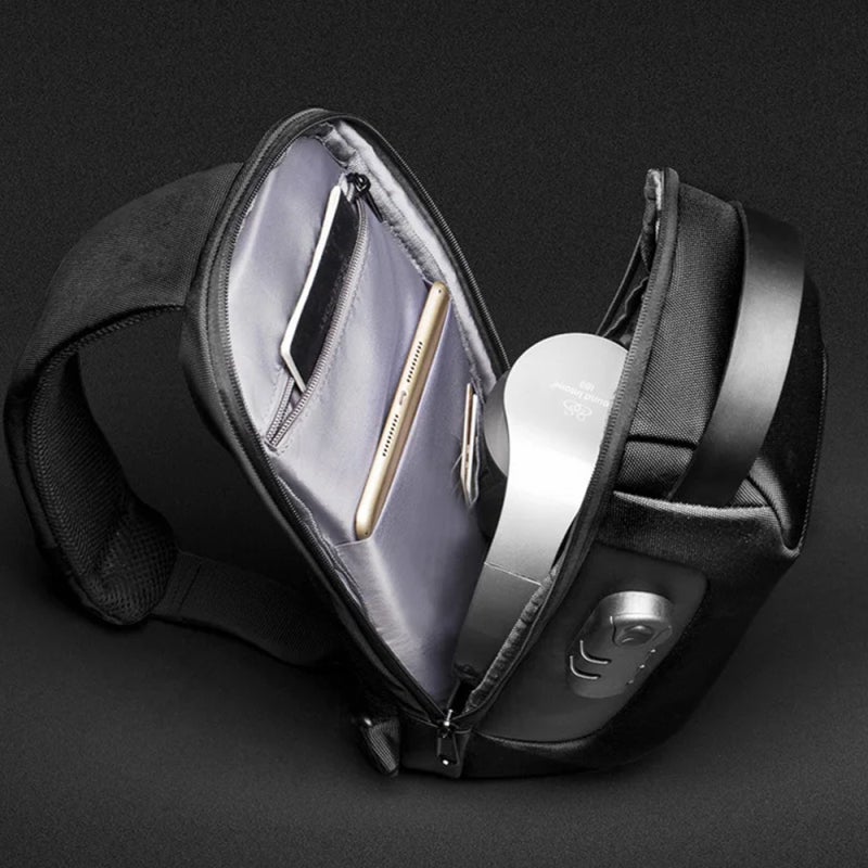Slim Laptop Backpack Triple Trek - Fleece-Lined Computer Compartments for 13-14 Inch Macbooks Chromebooks Tablets - Image 4