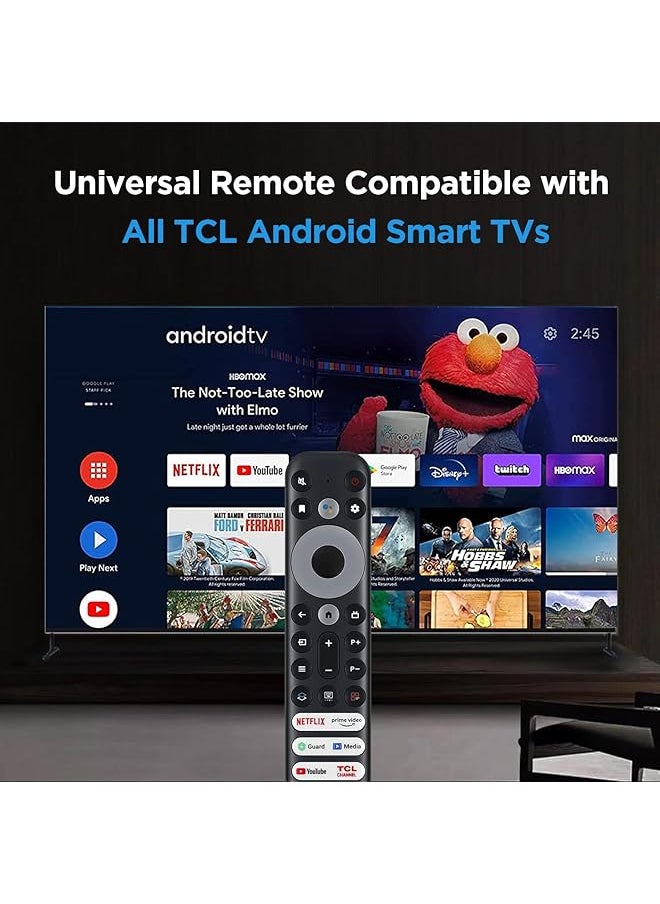 erorex Newest Universal Remote Control Replacement For Tcl Mini Led Qled 4K Uhd Smart Tv 75R646 65R646 55R646 75S546 65S546 55S546 50S546 43S446 50S446 55S446 65S446 75S446 85S446 No Voice Function  - Image 2