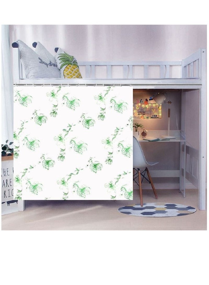 GOLDEN MILLION ستائر قماشية للخصوصية لسرير بطابقين لسكن الطلاب ومساحة السرير للعاملين في المكاتب مقاس 150 × 200 سم - Image 1