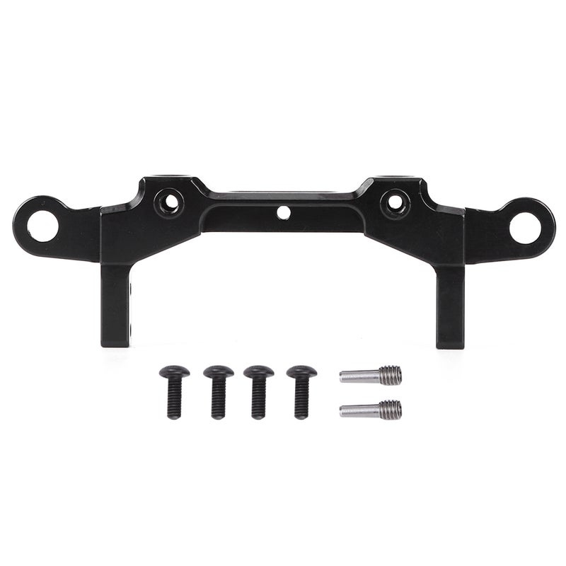 منضدة خلفية من سبائك الألومنيوم / محور تركيب عمود غلاف السيارة مناسب لـ 1/10 RC لـ Axial Scx10 III أسود - Image 1