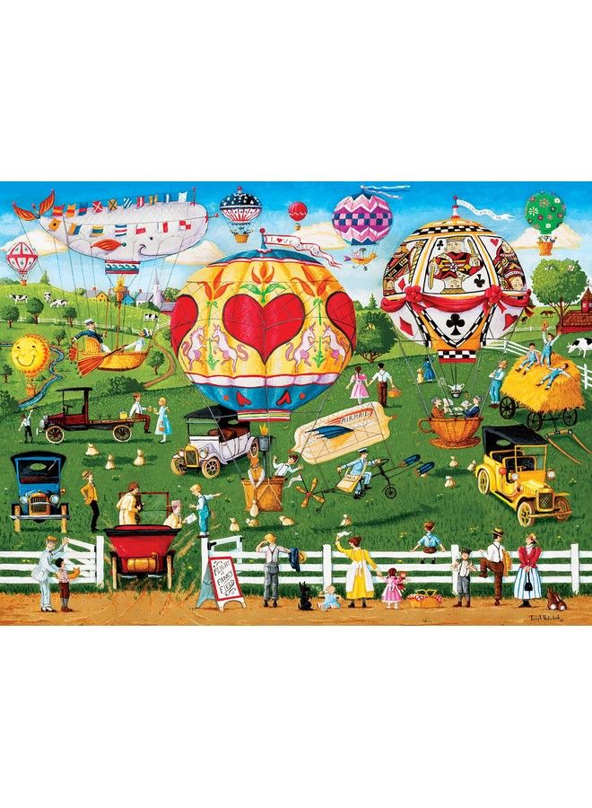 MasterPieces 300 Piece Ez Grip Jigsaw Puzzle Flights Of Fancy 18"X24" - Image 3