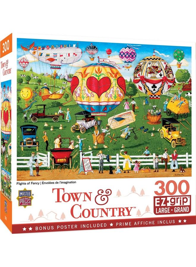 MasterPieces 300 Piece Ez Grip Jigsaw Puzzle Flights Of Fancy 18"X24" - Image 2