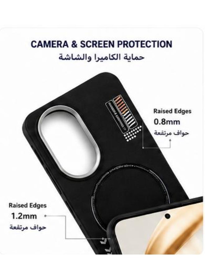 Honor 200 Magnetic Phone Case | Shockproof Anti-Scratch Cover with MagSafe Compatible Magnetic Ring - Image 3