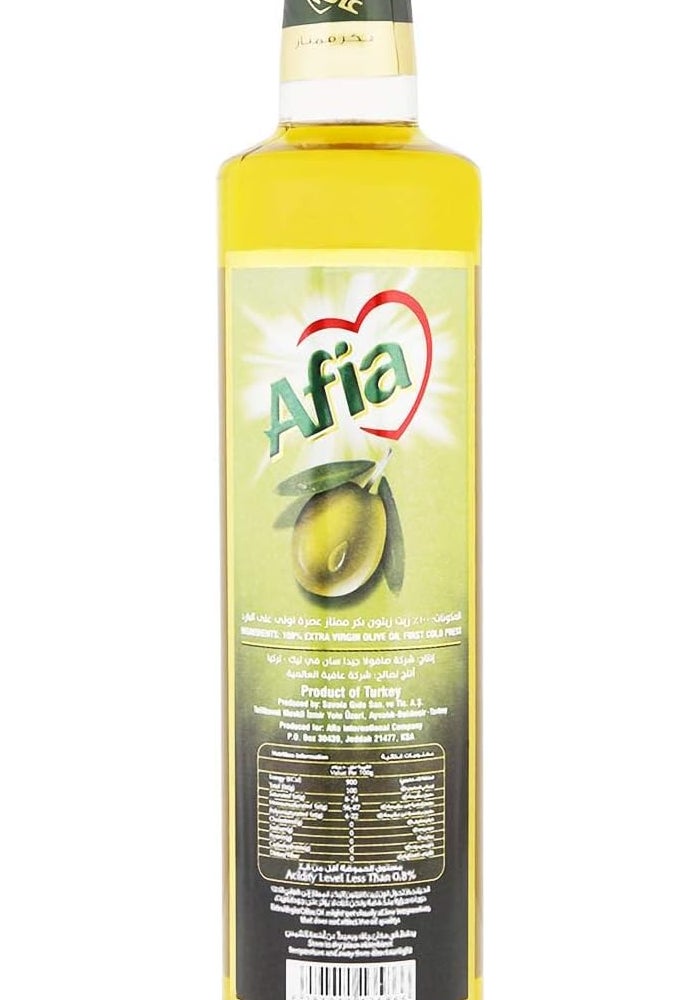 Afia زيت الزيتون البكر الممتاز عافية 500 مل - Image 2