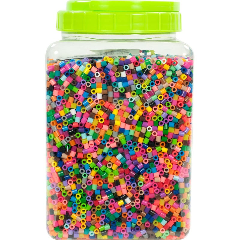 Perler Multi-Mix Fuse Beads Jar, Assorted Colors, Pack of 22000 (PER17000) - Image 2