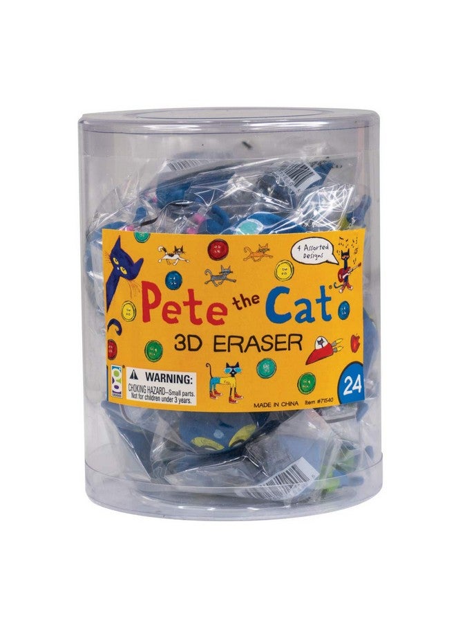 Geddes Raymond Geddes Pete The Cat 3D Eraser (Tub Of 24) - Image 2