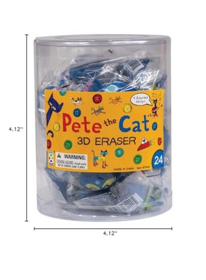 Geddes Raymond Geddes Pete The Cat 3D Eraser (Tub Of 24) - Image 4