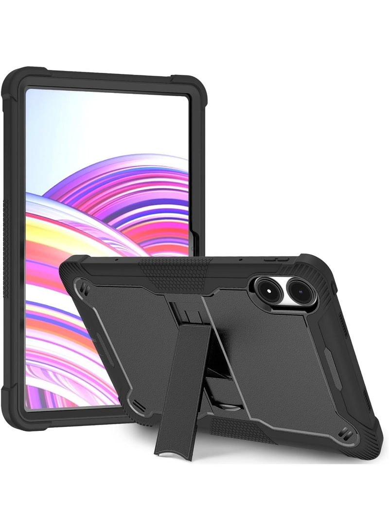 general Case Compatible with Xiaomi POCO Pad 12.1 2024 Case, Rugged Shockproof Protective Case, Built-in Stand, earthquake and fall resistant, case for Xiaomi Poco Pad 12.1'' - Image 3