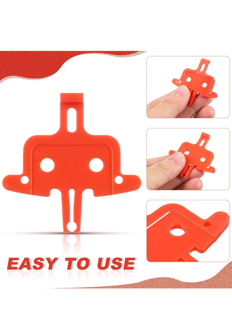 SYOSI 6 Pieces Bicycle Brake Spacer Disc Bicycle Brake Pad Spacer, Hydraulic Disc Brake Pad Spreader Instert Tool, Compatible with Shimano, MTB, Mountain Bike Road Bike - Image 3