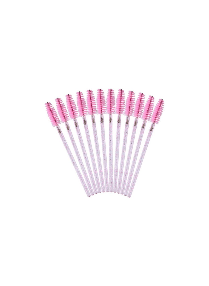 Mn - 50 Piece Disposable Eyelash Eyebrow Spoolie Brush - Image 1