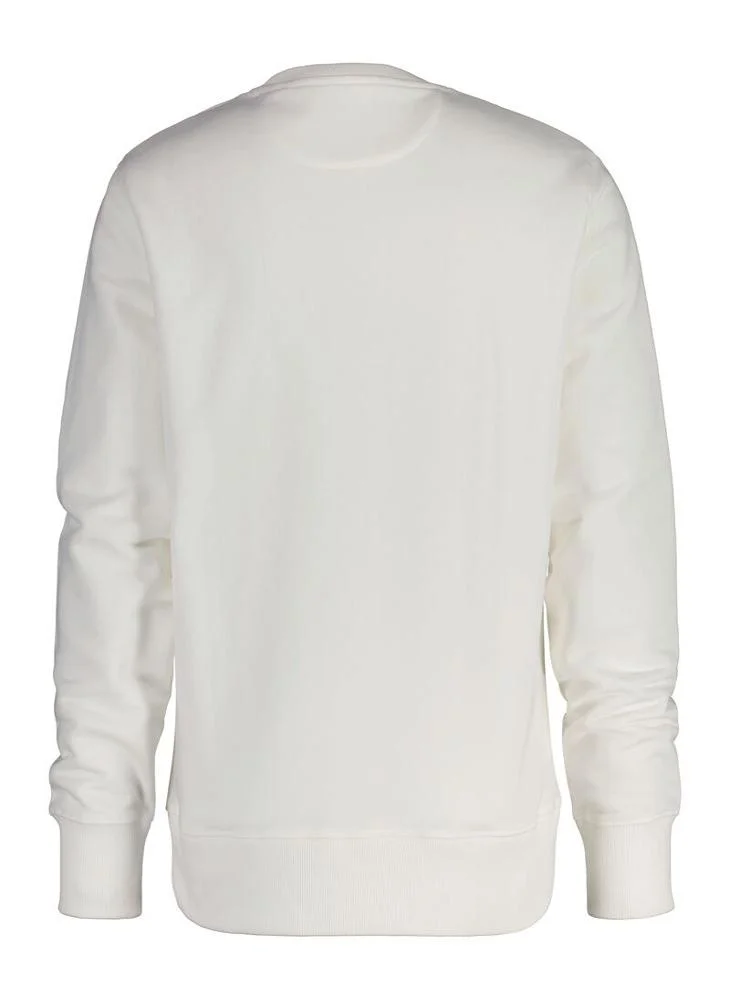 غانت Gant Embossed Crew Neck Sweatshirt