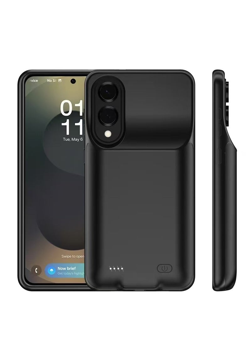 Battery Case Cover Suitable for Samsung S25 Edge Mobile Power Bank 7500mAh 