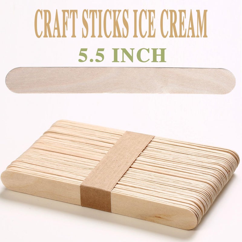 Borogo 150PCS Waxing Sticks for Hair Removal - Borogo 5.5 inch Premium Splinter-Free Wooden Sticks for Waxing, Wax Stick for Body and Face Waxing - Image 3