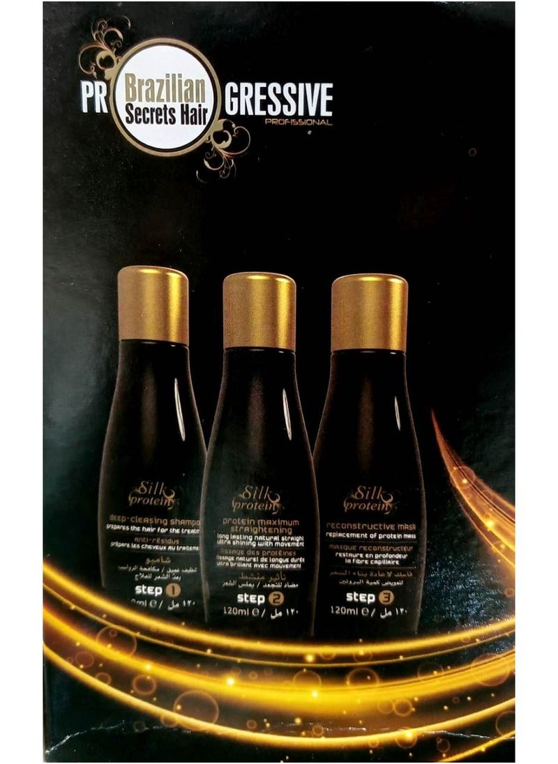 Brazilian Secrets Hair Silk Protein Brazilian Blow Dry with Protein 360 ml  - Image 1