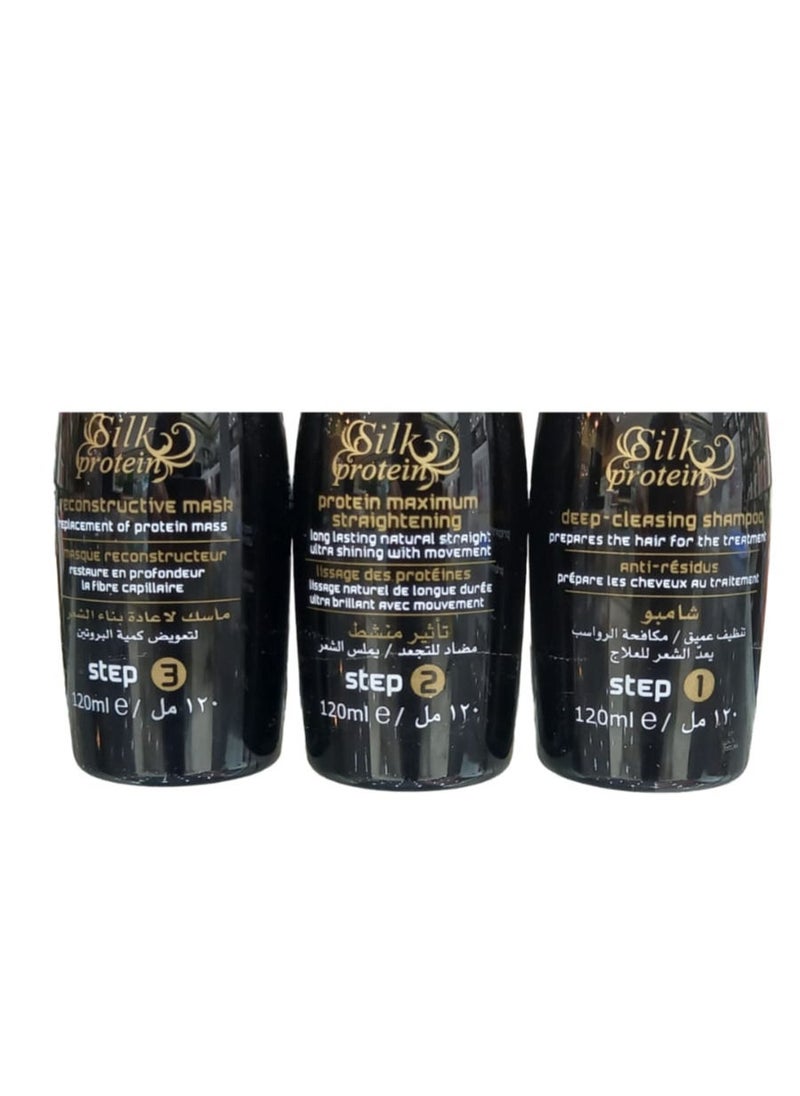 Brazilian Secrets Hair Silk Protein Brazilian Blow Dry with Protein 360 ml  - Image 4