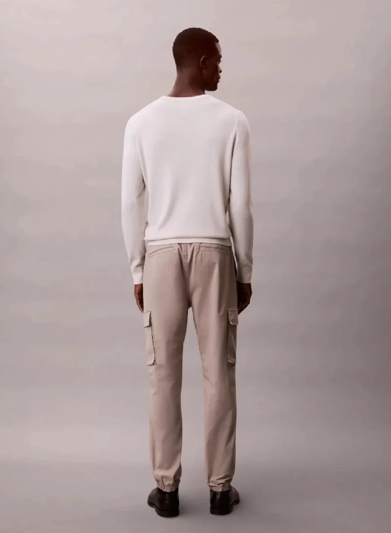Calvin Klein Jeans Vintage Khaki Skinny Twill Cargo Pants for Men | Best Price UAE