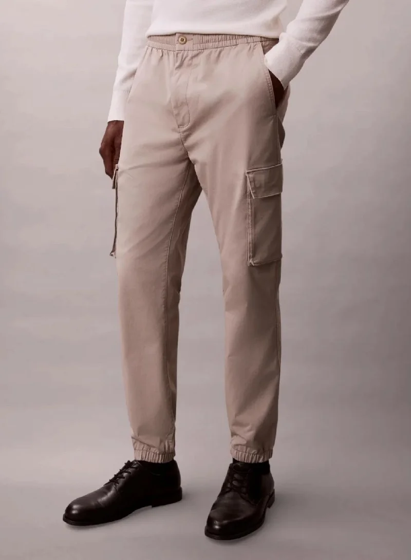 Calvin Klein Jeans Vintage Khaki Skinny Twill Cargo Pants for Men | Best Price UAE