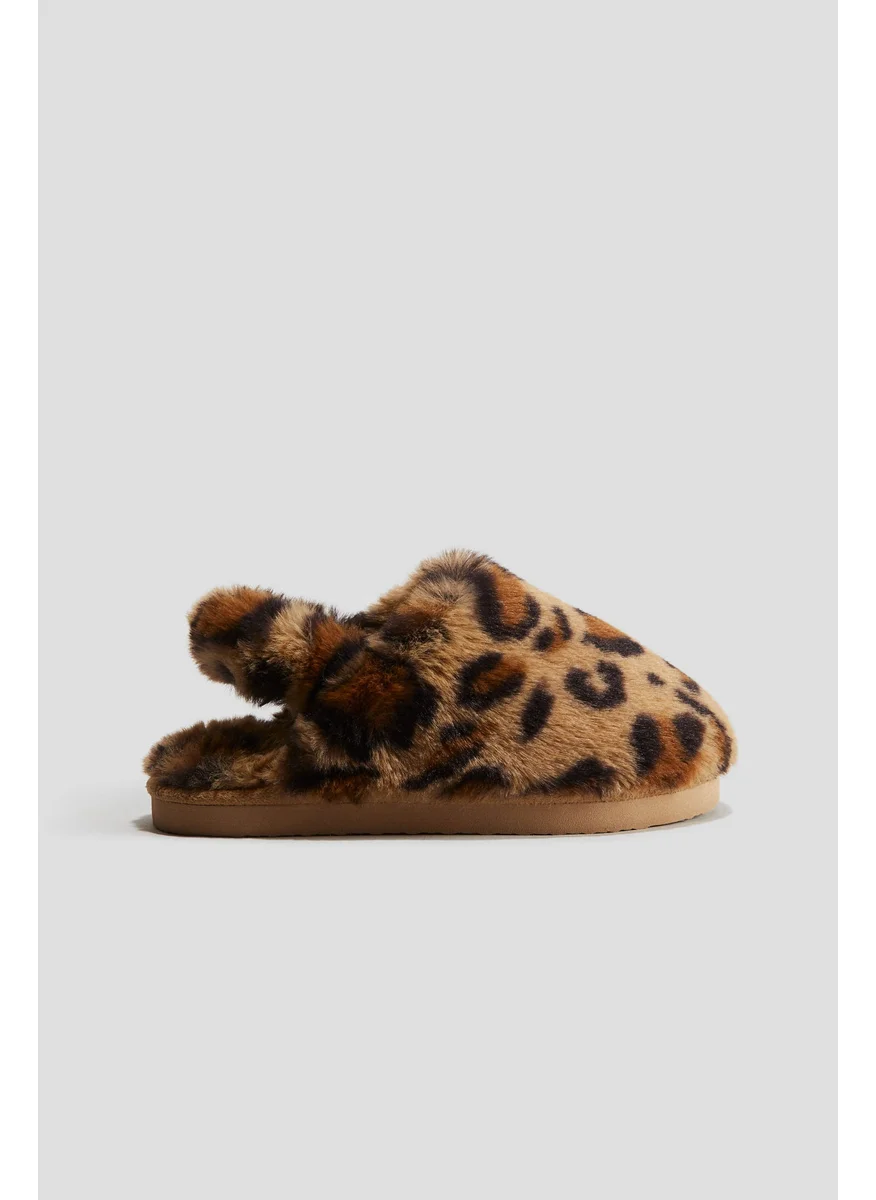 H&M Fluffy-Lined Slippers
