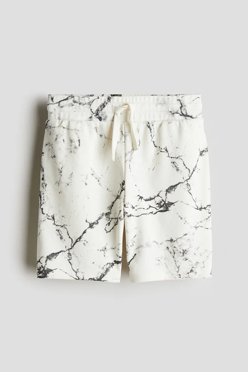 H&M Printed sweatshorts