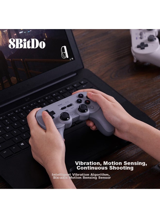 8Bitdo Pro 2 Game Controller Switch 2 Bluetooth Wireless Hall Joystick Monster Hunter Multi-Platform Pc Steam Mobile - Image 4