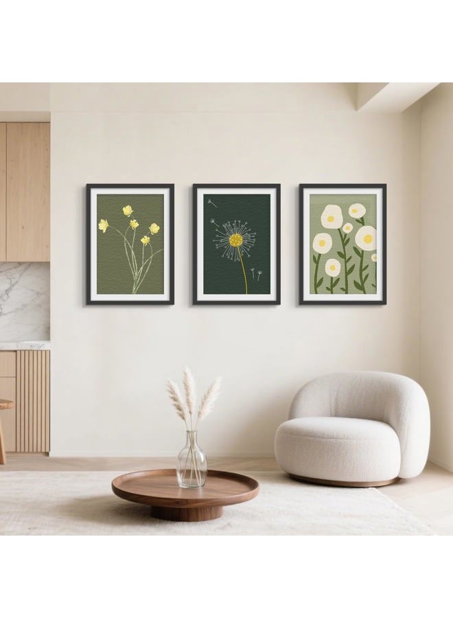 Picrit 19x27 Picture Frame 3 Pack, Black Poster Frame, Display Poster 16 x 24 with Mat or 19 x 27 Without Mat for Horizontal or Vertical Wall Mounting. - Image 4