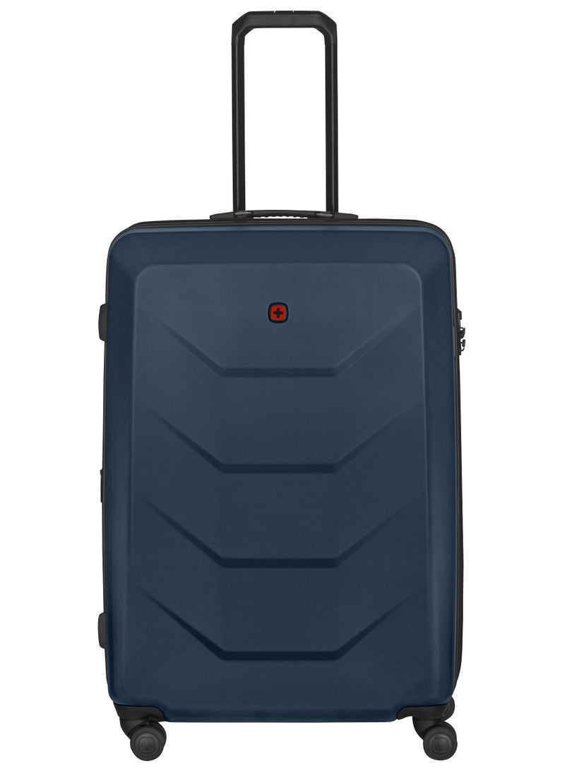 Wenger Prymo 83 Cm 4-Double Wheeled Expandable Hardside Check-In Luggage Trolley - Blue - Image 1
