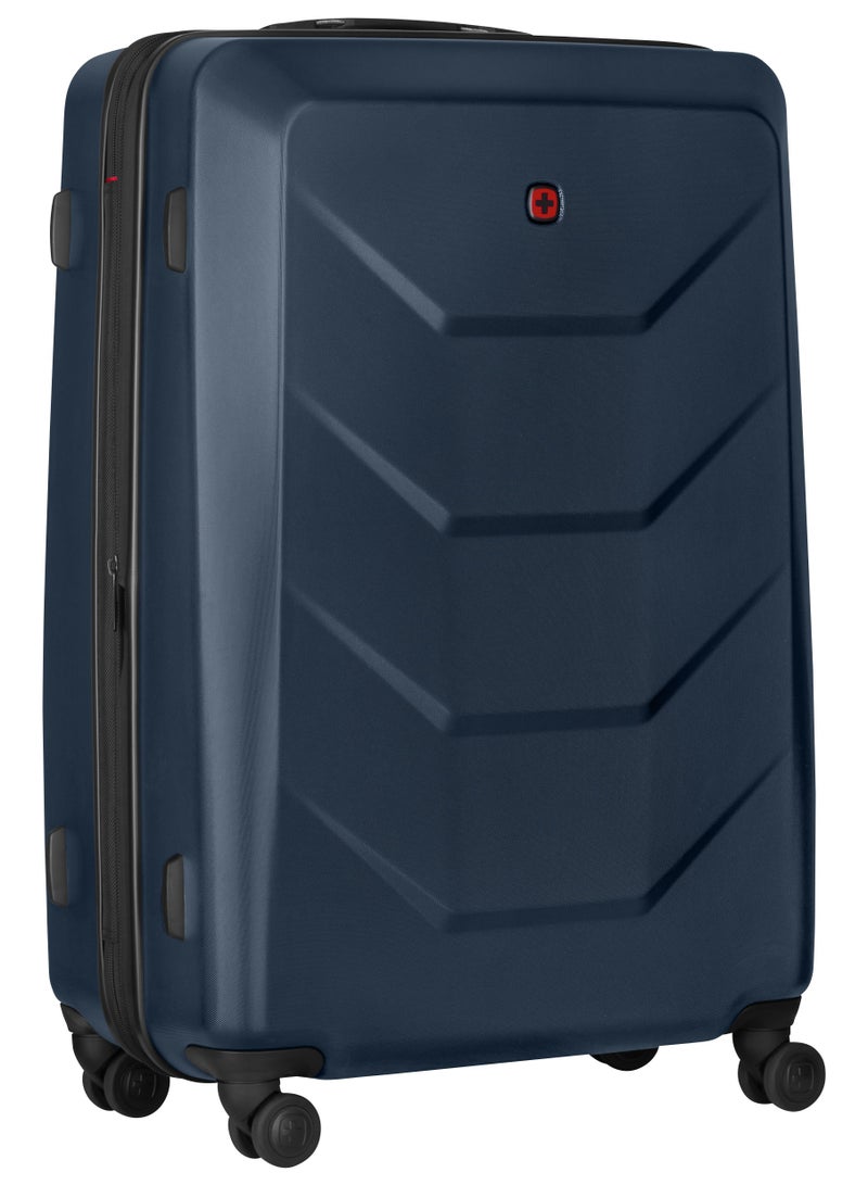 Wenger Prymo 83 Cm 4-Double Wheeled Expandable Hardside Check-In Luggage Trolley - Blue - Image 3