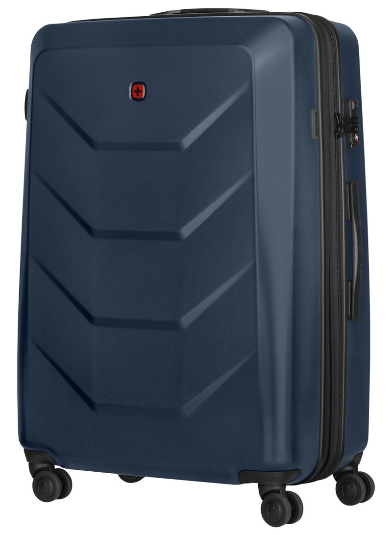 Wenger Prymo 83 Cm 4-Double Wheeled Expandable Hardside Check-In Luggage Trolley - Blue - Image 4