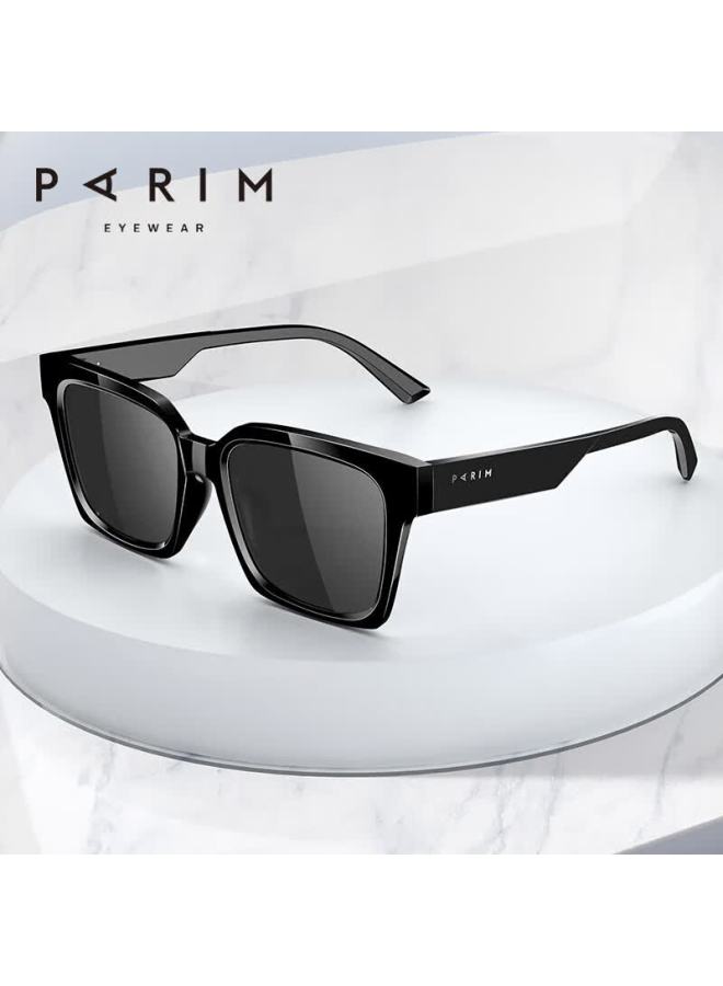 Parim Square Sungl Men High-end Retro Polarized Driving Gl Women Summer Uv Protection 76030 - Image 1