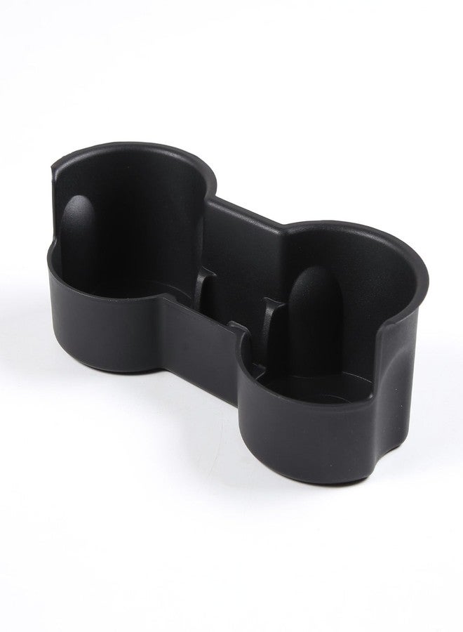 Hudiriy Car Cup Holder Insert Compatible with Cadillac CT5 2020-2024 TPE Removable Center Console Cup Holder Storage Box Interior Accessories - Image 3