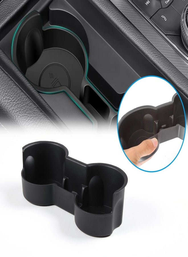 Hudiriy Car Cup Holder Insert Compatible with Cadillac CT5 2020-2024 TPE Removable Center Console Cup Holder Storage Box Interior Accessories - Image 4