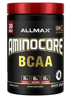 ALLMAX Aminocore BCAA 315g White Grape Flavor 30 Serving