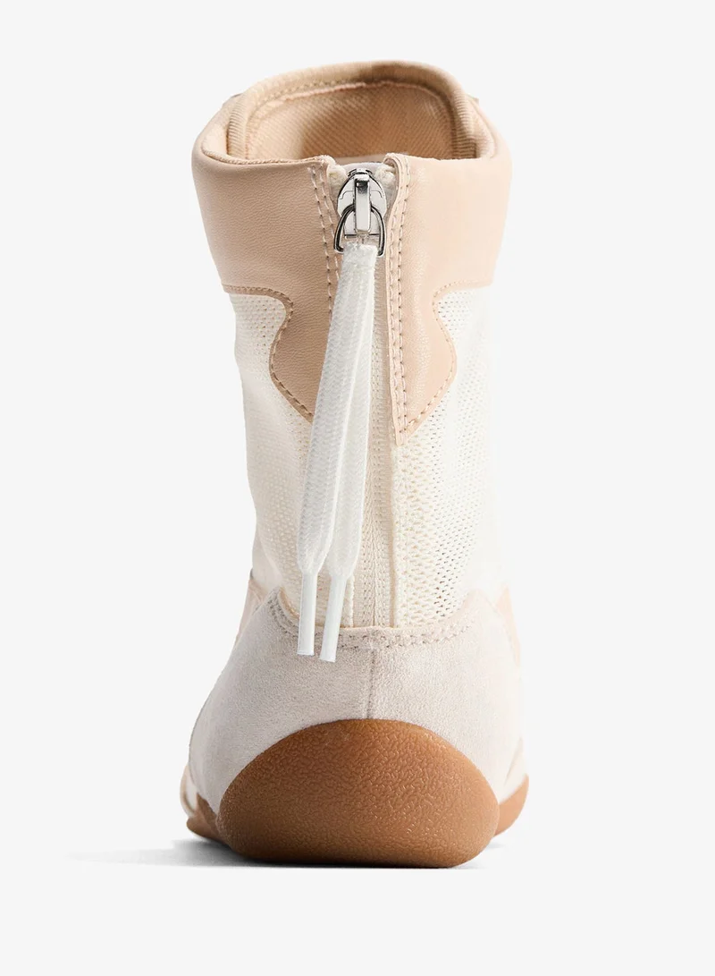 H&M  Hi-top mesh trainers for Women | Best Price UAE