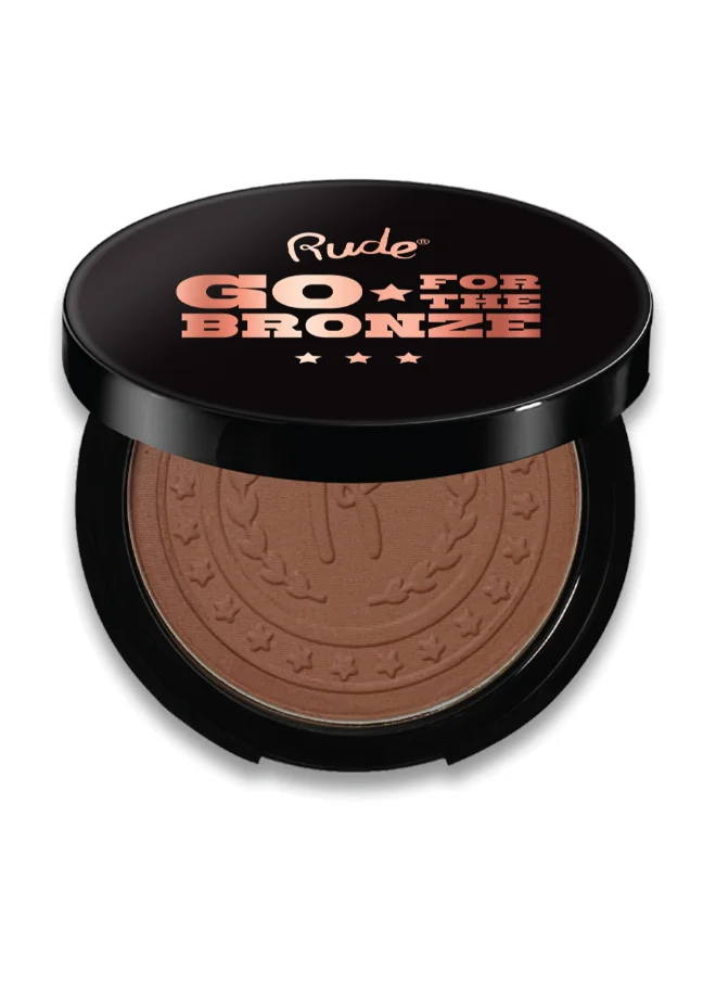 Rude Go For The Bronze Bronzer - Did Not Break The Ribbon