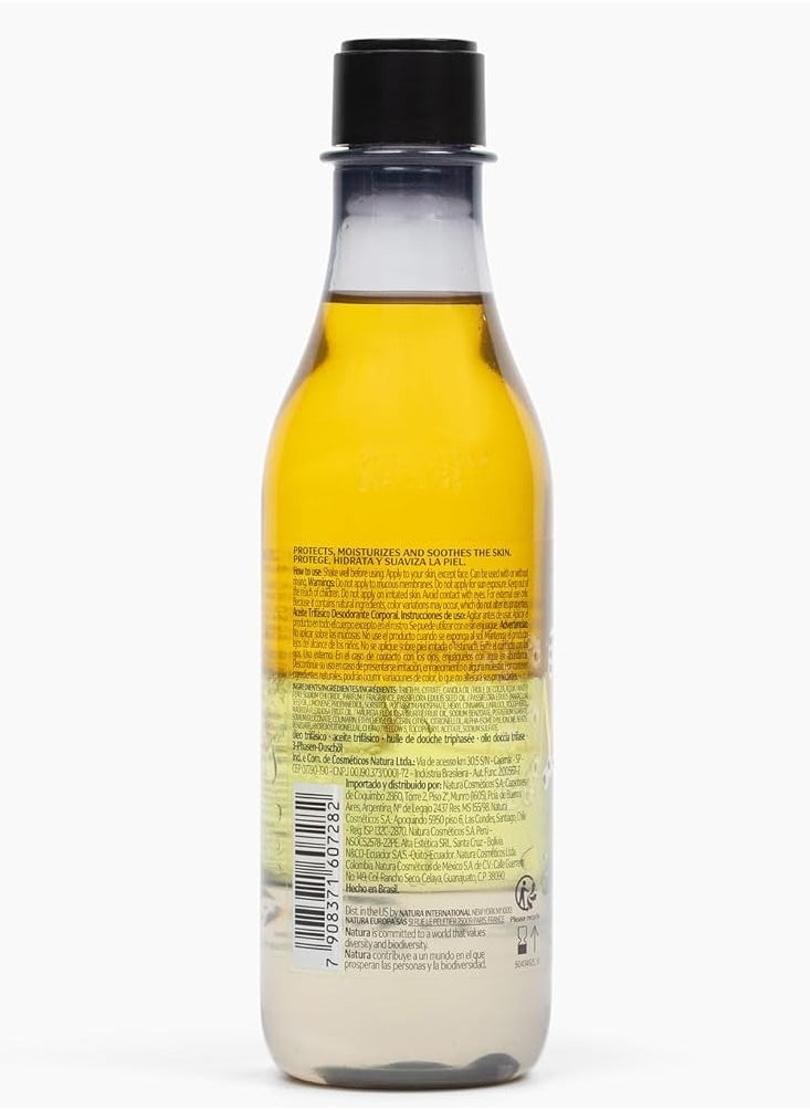 Natura - Natura - Ekos Maracujá Triple Phase Shower Oil - Calming In-Shower or Bath Body Oil - Scented - Bath Oil - Skin Moisturizer - Vegan Skin Care - Brazilian Beauty Secrets - Self Care - 6.7 fl oz (200ml) - Image 1
