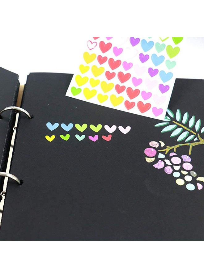 نيبمينينت مجموعة ملصقات على شكل قلب من 30 ورقة 15x10سم - Image 5