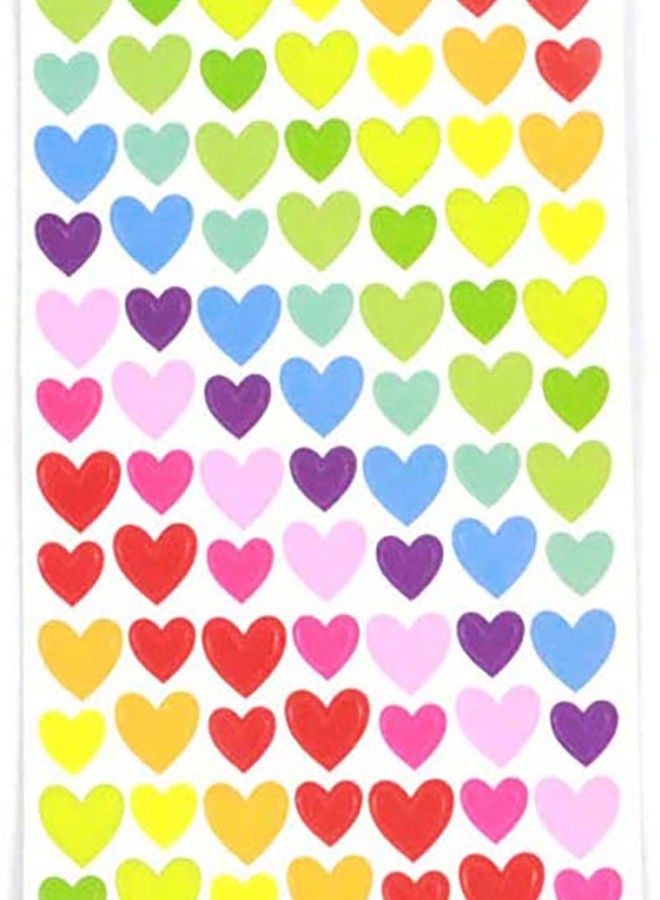 نيبمينينت مجموعة ملصقات على شكل قلب من 30 ورقة 15x10سم - Image 4