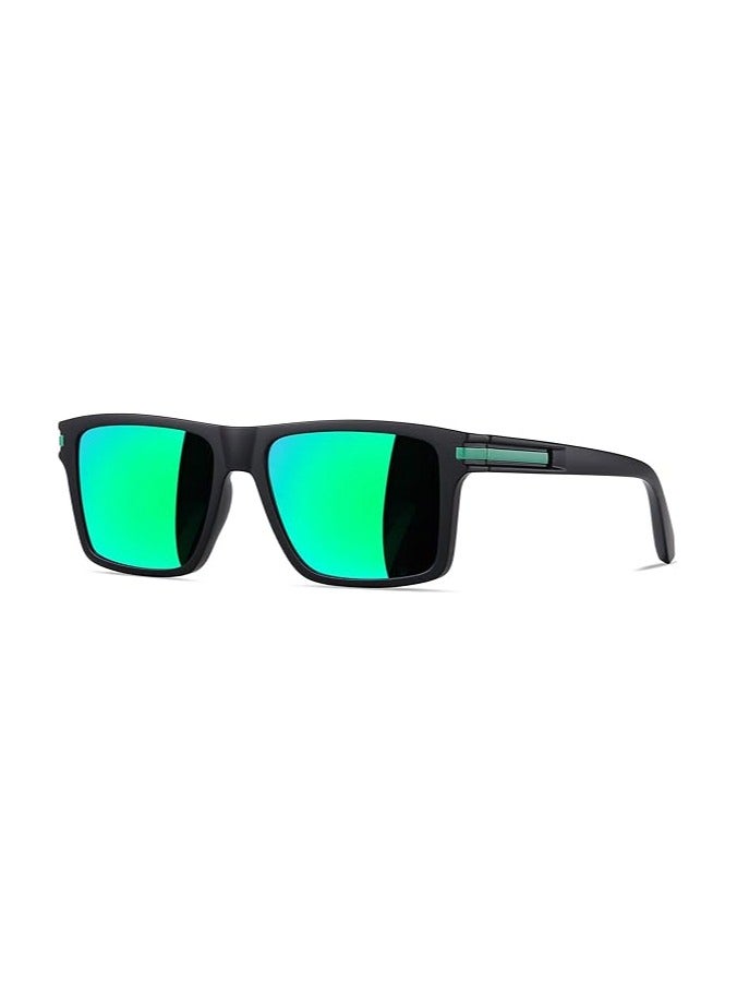 Joopin Sunglasses for Men Women, Polarized Vintage Square Sun Glasses Lightweight TR90 Frame UV400 Protection - Image 1