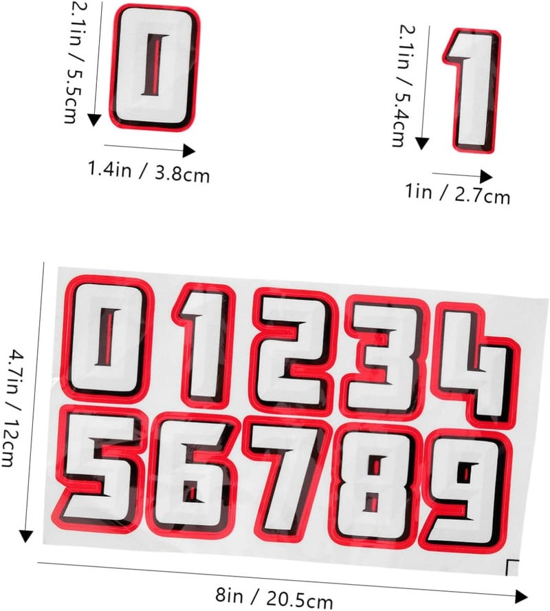 Multi-color available build BESTonZON 10-Piece Number Helmet Stickers Set Decorative Waterproof Vinyl Decals for Football and Baseball Helmets Sports Accessories for Athletes Economical varied sizing picks Cost saving design picks Stable local goods source Fade proof Single & bulk storage compatible Cost effective fine quality Flexible sizing options Gulf climate upgraded quality Post-order arranged dispatch Transit damage minimized design Multi stock guarantee supply Assorted color options Backup reserve local stock Extra part combo compatible Gulf user preference oriented build Full village delivery cover Cleaner resistant All-item unified delivery Well-engineered versatile build Multi-budget available picks Tiered purchase options Global flexible assemble picks User friendly optimized build Wide range expanded design - Image 2