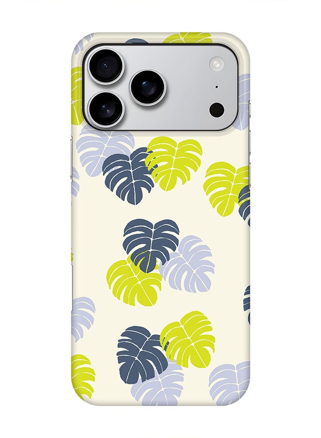 Stylizedd For iPhone 17 Pro Max,Case, [Compatible with MagSafe] Magnetic cover Slim fit Protection Matte, - Island Leaves