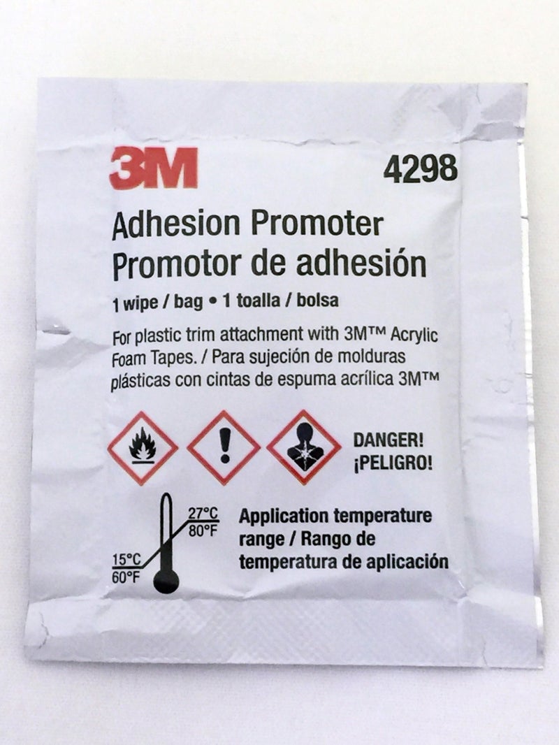 3M 4298 Adhesion Promoter, 25 Sponge Applicators (Choose 3, 5 or 25 Qty) - Image 2