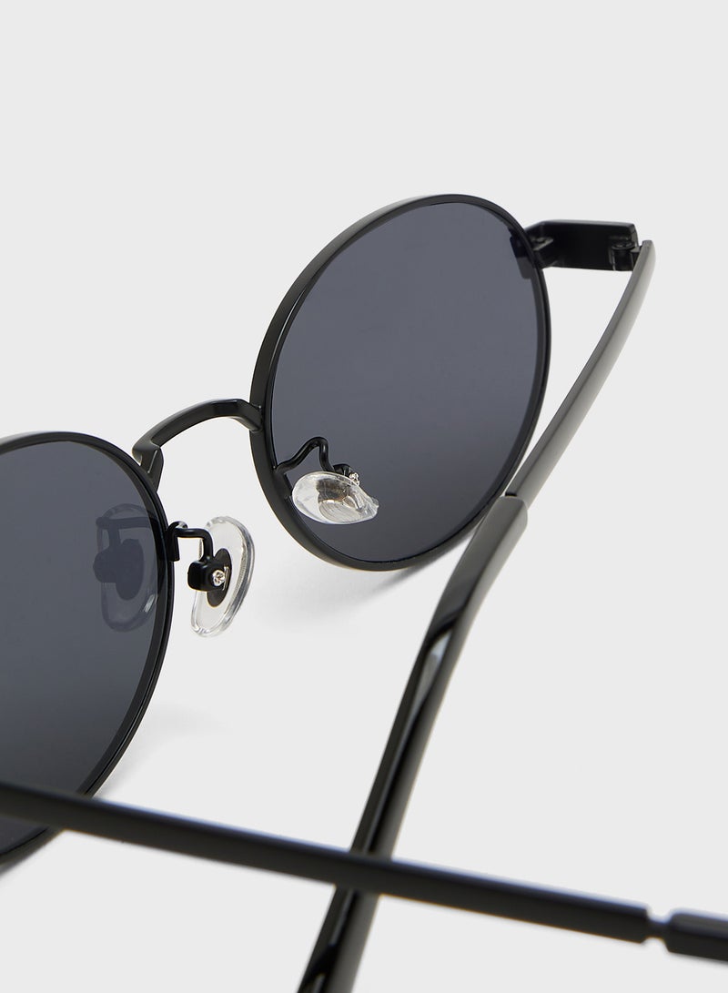 سفنتي فايف نظارات شمسية دائرية كاجوال - Image 3