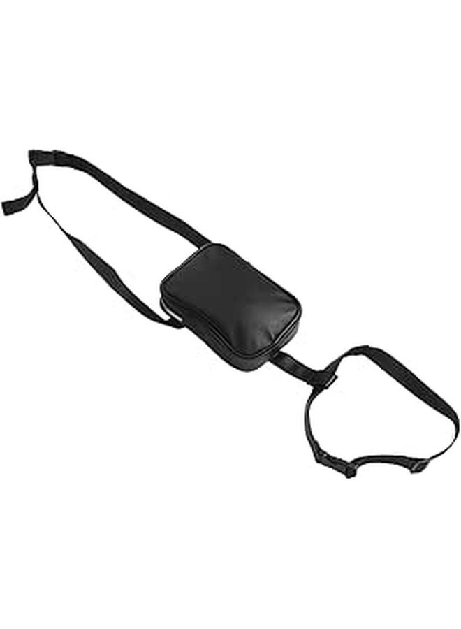Adjustable Black Leg Pouch For Running Cycling Hiking Outdoor Sports Phone Bag - Image 1