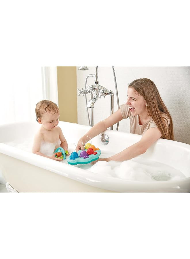 Hape Musical Whale Fountain Musical Bath Time Toy Playset For Toddlers 18 Months And Up - Image 3