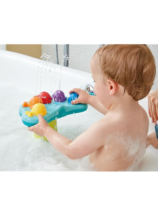 Hape Musical Whale Fountain Musical Bath Time Toy Playset For Toddlers 18 Months And Up - Image 4