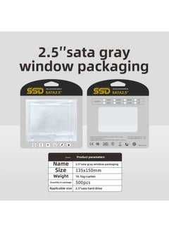 Generic Direct SSD Packaging Box SATA2.5 SSD M.2 Neutral Universal Packaging Box-Color:M.2 Red Folding Blister Packaging-Capacity:Universal  - Image 5
