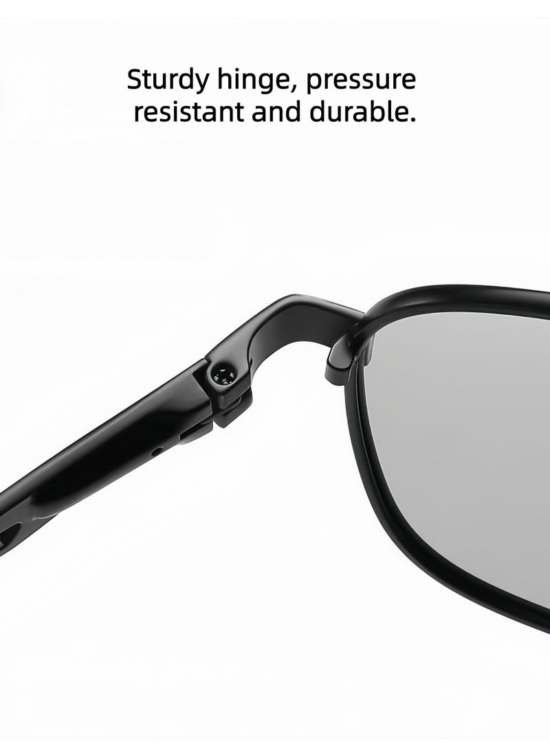 Men's sunglasses, polarized sunglasses, driver anti glare glasses, UV400 pilot sunglasses, used for outdoor activities, beaches, travel, camping, and daily use - Image 5