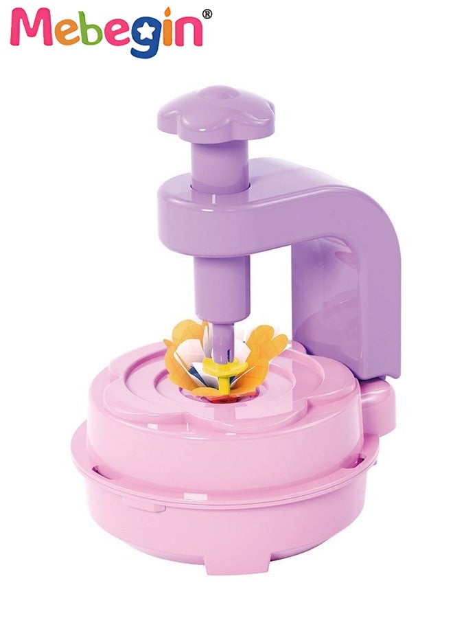 MEBEGIN DIY Bouquet Making Set, Creative DIY Craft Kit with Rich Accessaries, Fabric Flower Bouquets Toys, Inspiring Arts and Crafts Educational Set, Ideal Gift for Kids Aged 3+ - Image 5