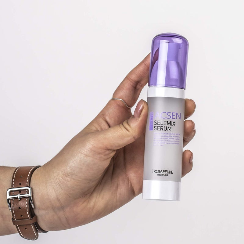 TROIAREUKE ACSEN Selemix Serum, Soothing and Pore Tightening Serum For Oily, Combination, Acne Prone, and Breakout Prone Skin | Betaine, Salicylic Acid, Fermented Soy, and Magnolia Bark, Korean Skin Care - Image 2